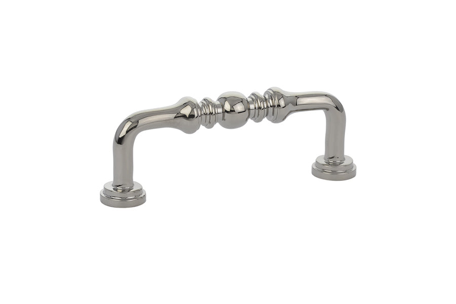 Emtek 86128US14 Spindle Cabinet Pull with 3" Center To Center Polished Nickel Lifetime Finish