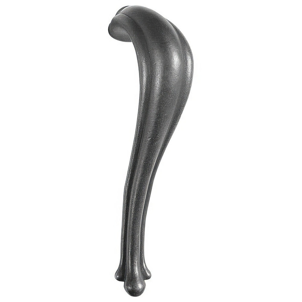 Emtek 86144RHFB flat black door pull