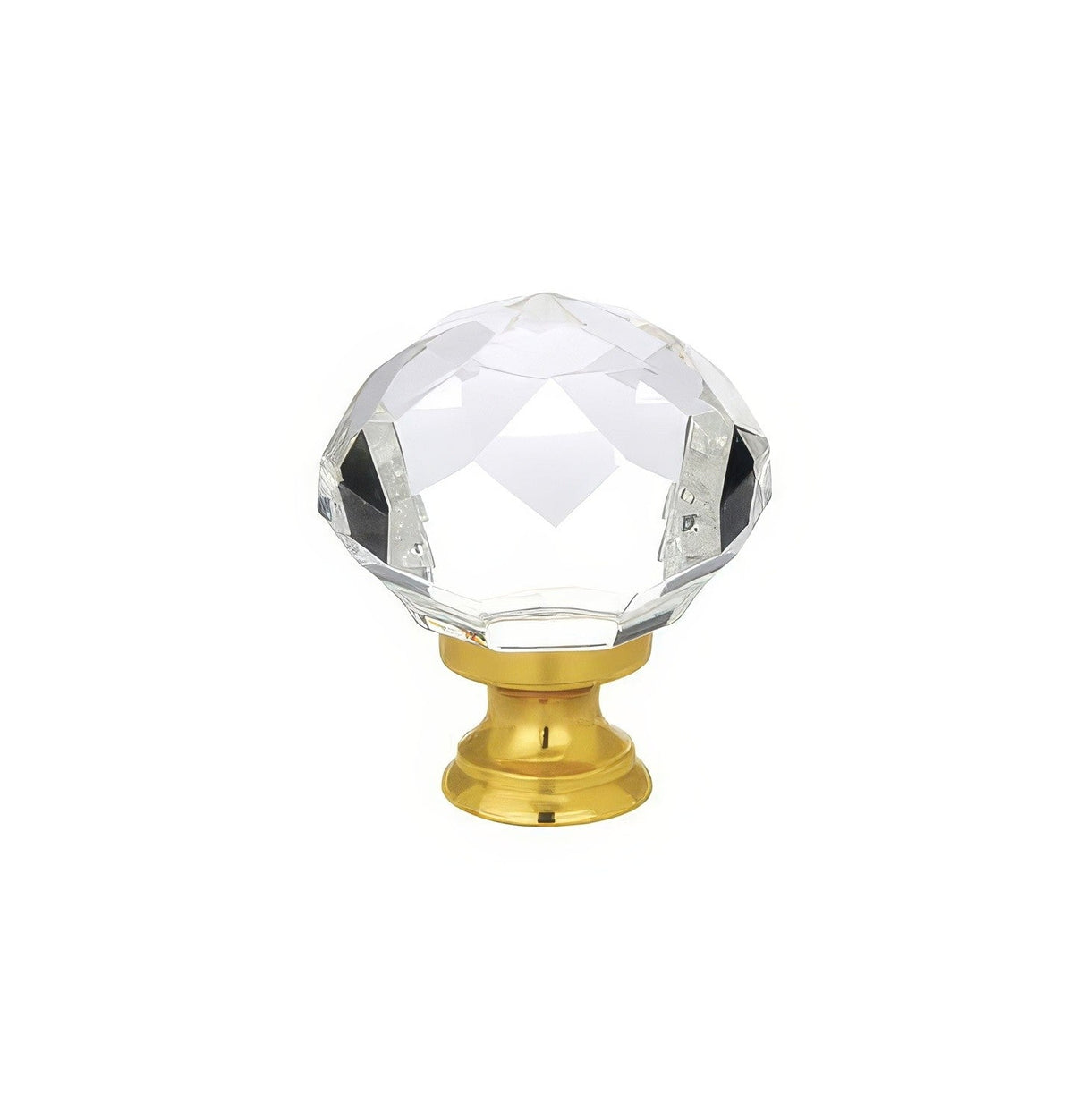 Emtek 86209US3 polished brass cabinet knob
