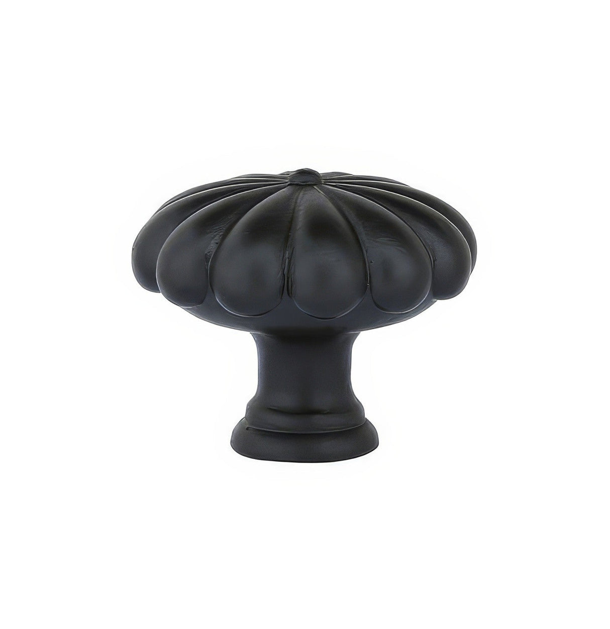 Emtek 86229FB flat black cabinet knob
