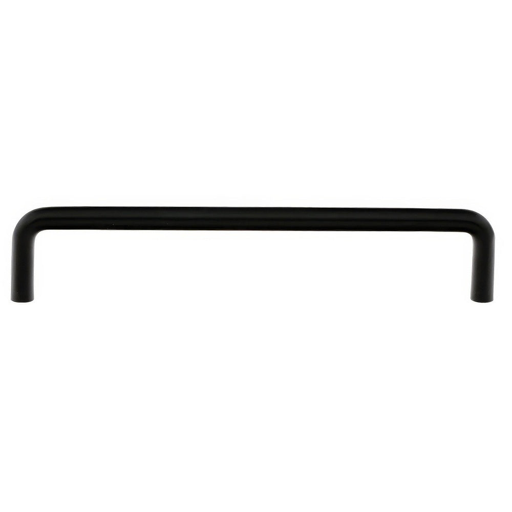 Emtek 86249US19 flat black cabinet pull