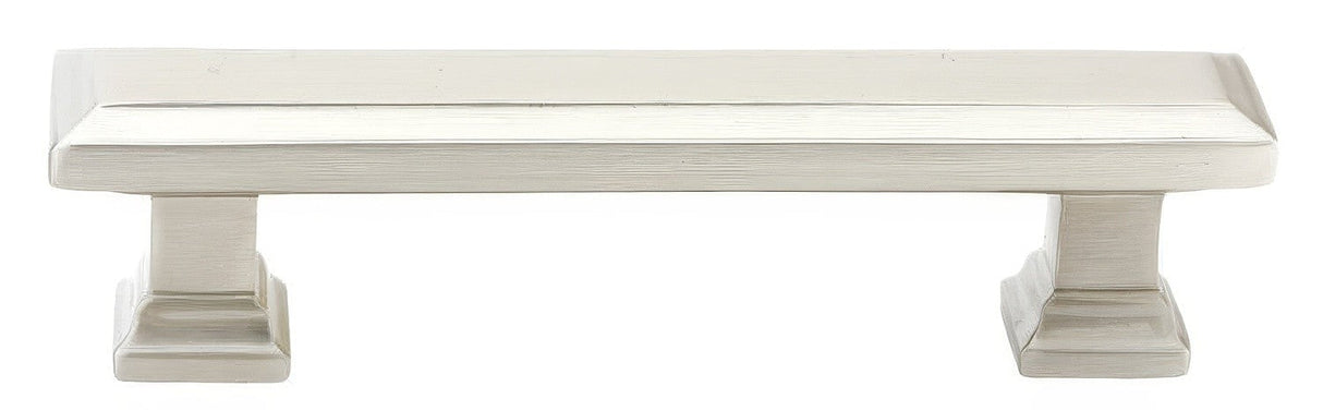 Emtek 86302US15 satin nickel rectangular cabinet pull