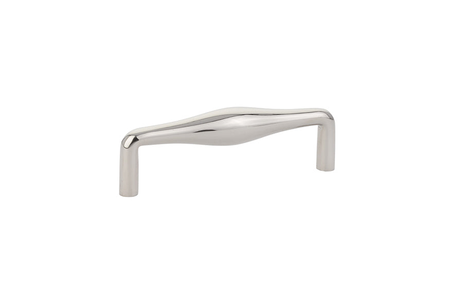 Emtek 86311US14 Dane Cabinet Pull with 4" Center to Center Polished Nickel Lifetime Finish