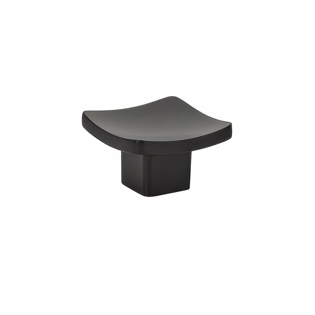 Emtek 86318US19 flat black cabinet knob