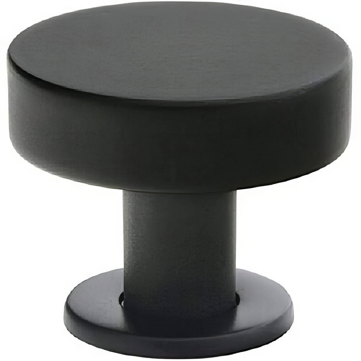 Emtek 86322US19 flat black cabinet knob