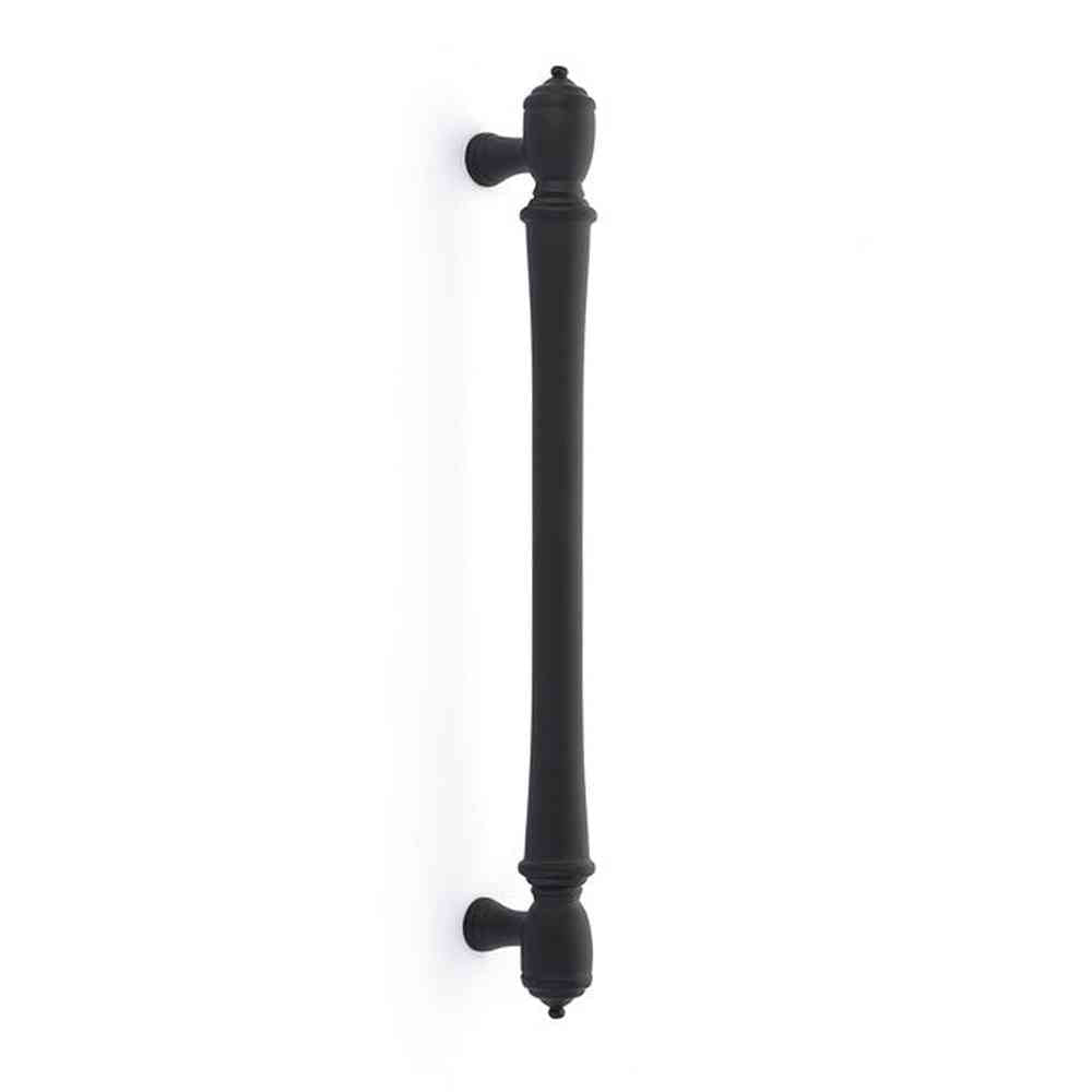 Emtek 86343US19 Spindle Appliance Pull with 12" Center to Center Flat Black Finish