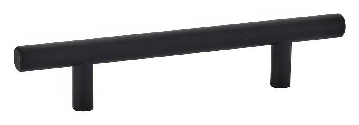 Emtek 86360US19 flat black bar cabinet pull