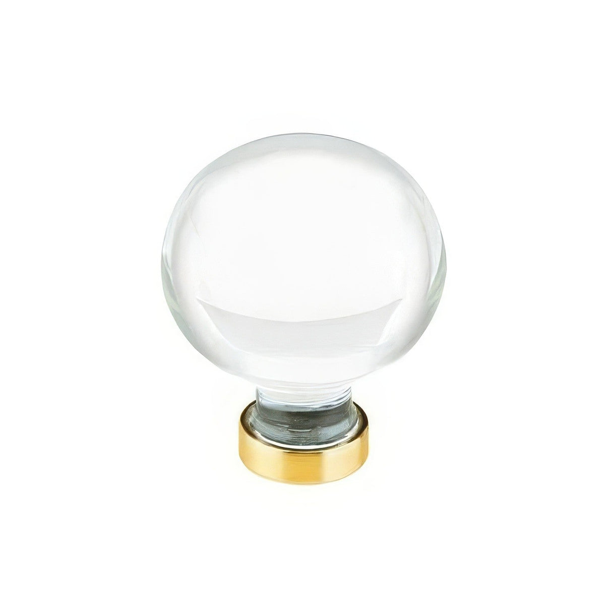 Emtek 86395US4 satin brass cabinet knob
