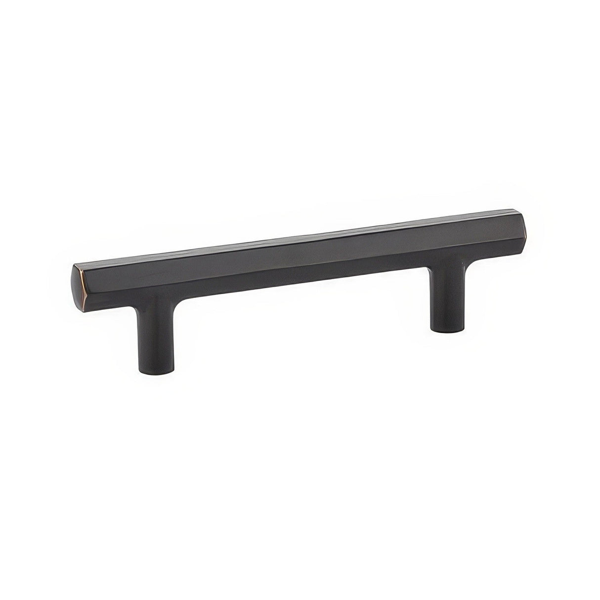 Emtek 86459US10B oil rubbed bronze hex cabinet pull
