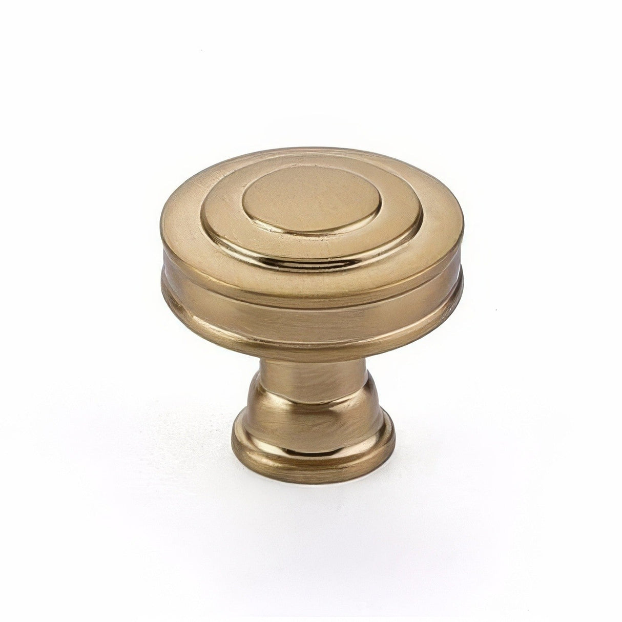 Emtek 86464US4 satin brass cabinet knob