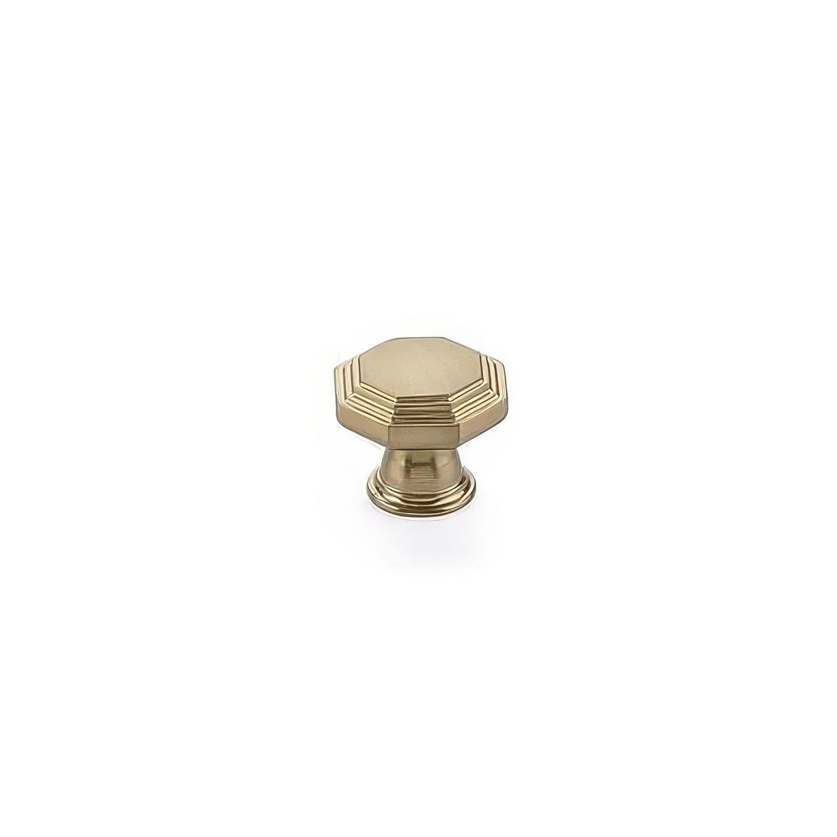 Emtek 86465US4 satin brass cabinet knob