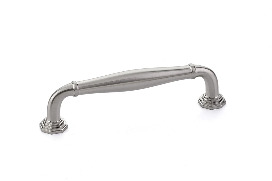 Emtek 86472US15 Blythe Cabinet Pull with 4" Center to Center Satin Nickel Finish