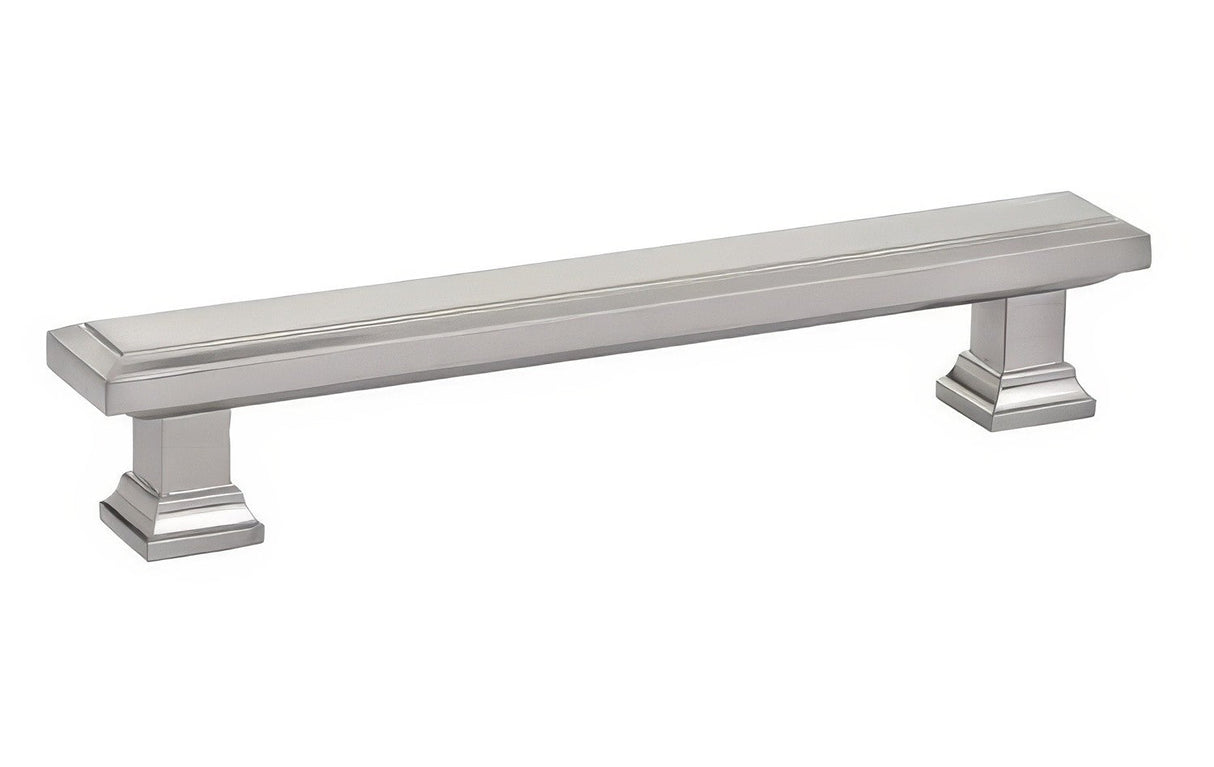 Emtek 86492US15 satin nickel rectangular cabinet pull