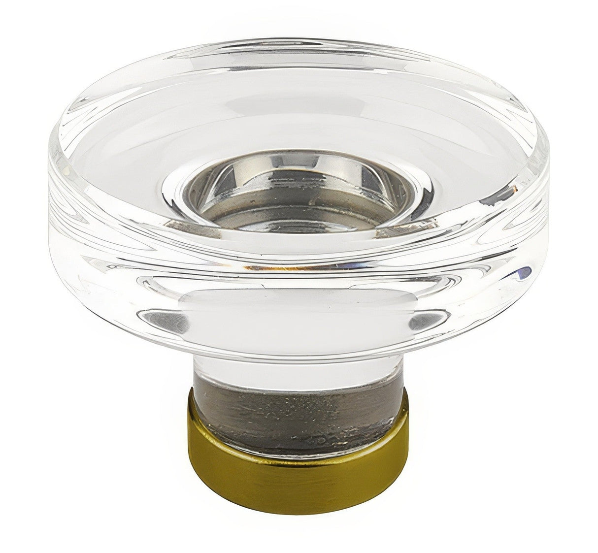 Emtek 86569US7 french antique brass cabinet knob