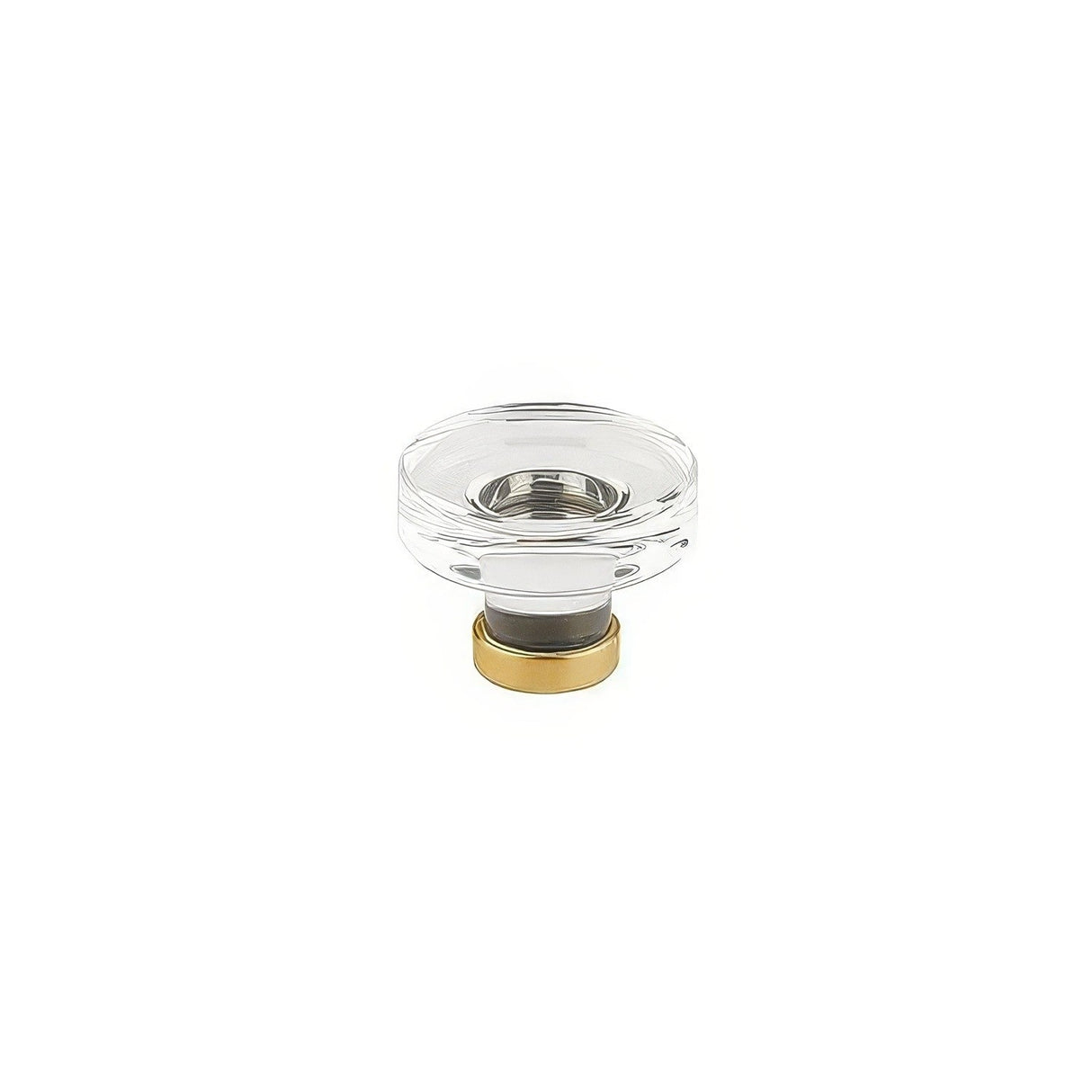 Emtek 86570US4 satin brass cabinet knob