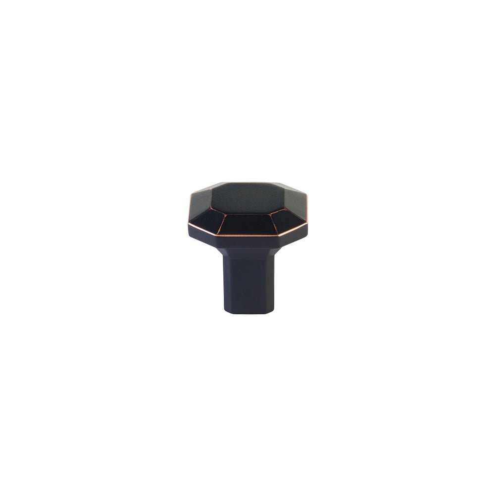 Emtek Square 1-1/4" Cabinet Knob in Oil Rubbed Bronze