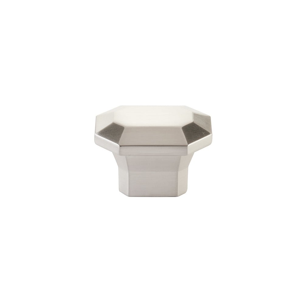 Emtek Rectangular 1-3/8" x 2" Cabinet Knob in Satin Nickel