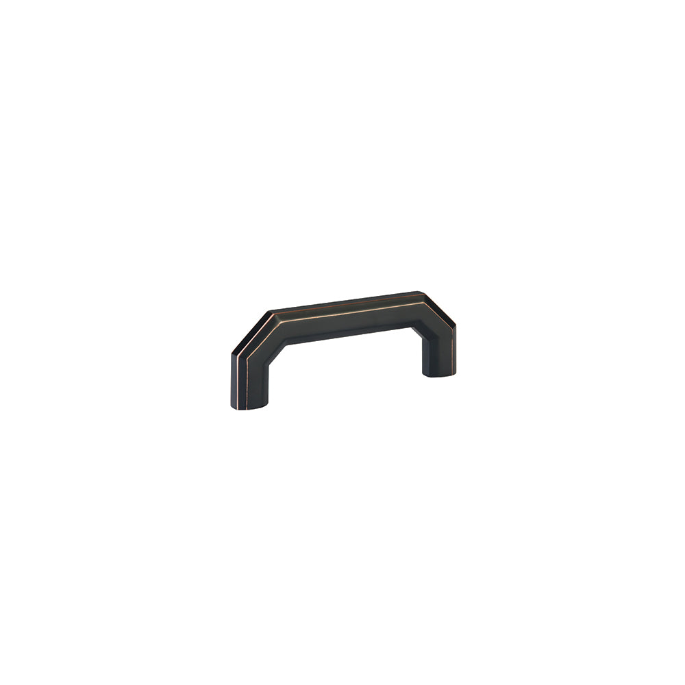 Emtek 3-1/2" Center to Center Cabinet Pull in Oil Rubbed Bronze