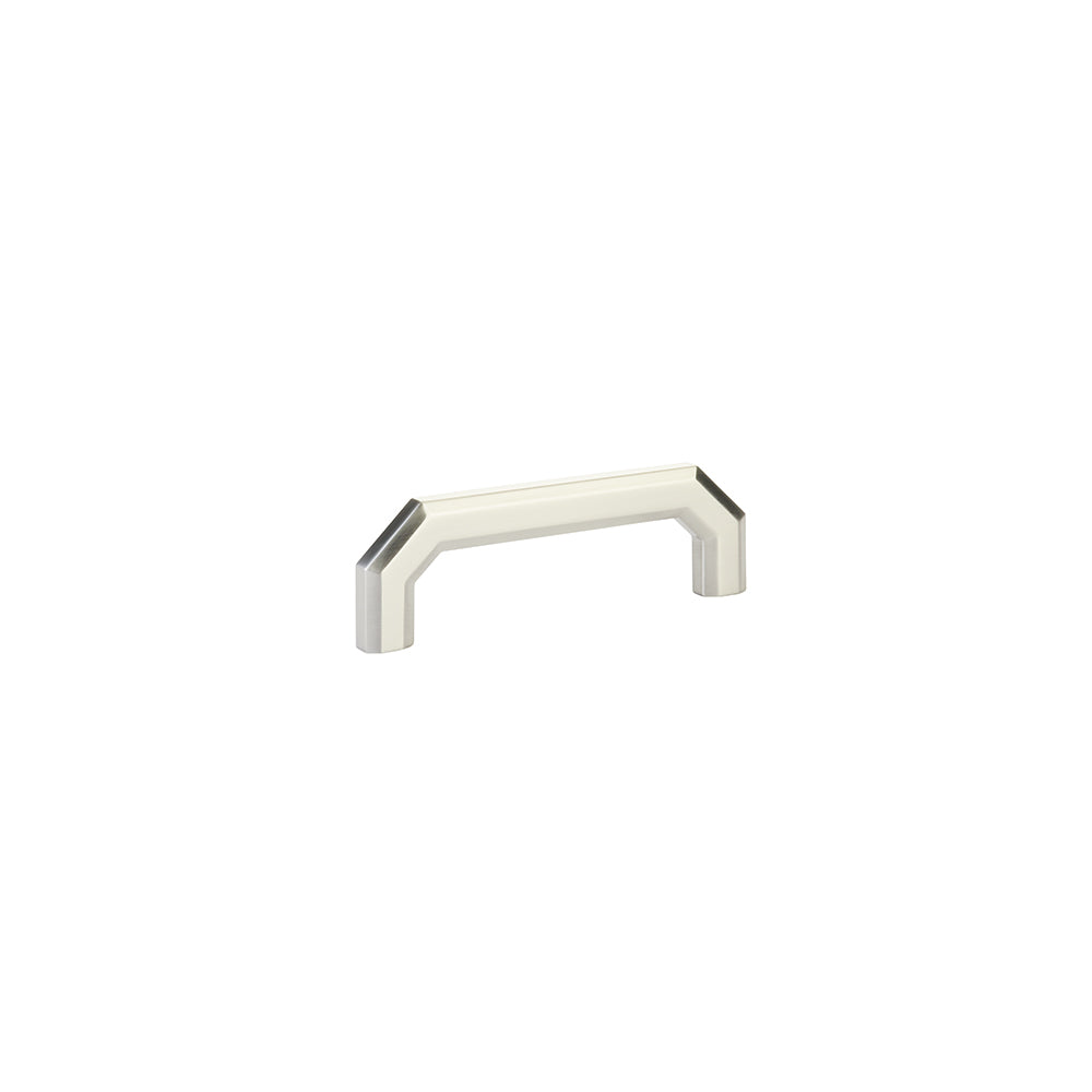 Emtek 4" Center to Center Cabinet Pull in Satin Nickel