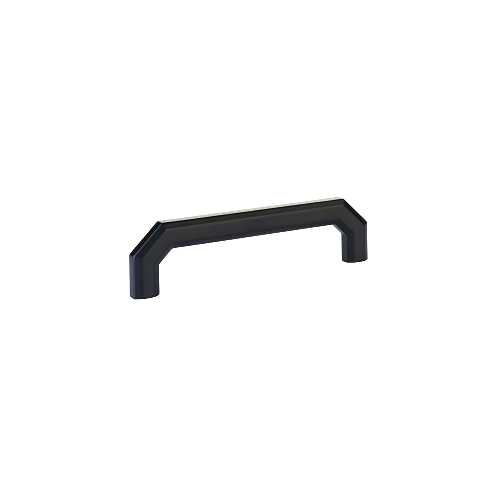 Emtek 5" Center to Center Cabinet Pull in Flat Black