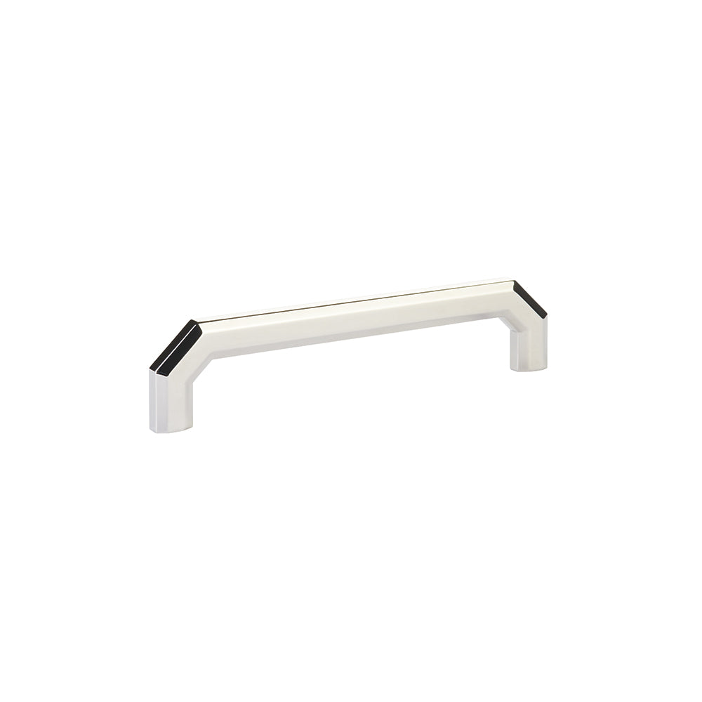 Emtek 6" Center to Center Cabinet Pull in Polished Nickel Lifetime
