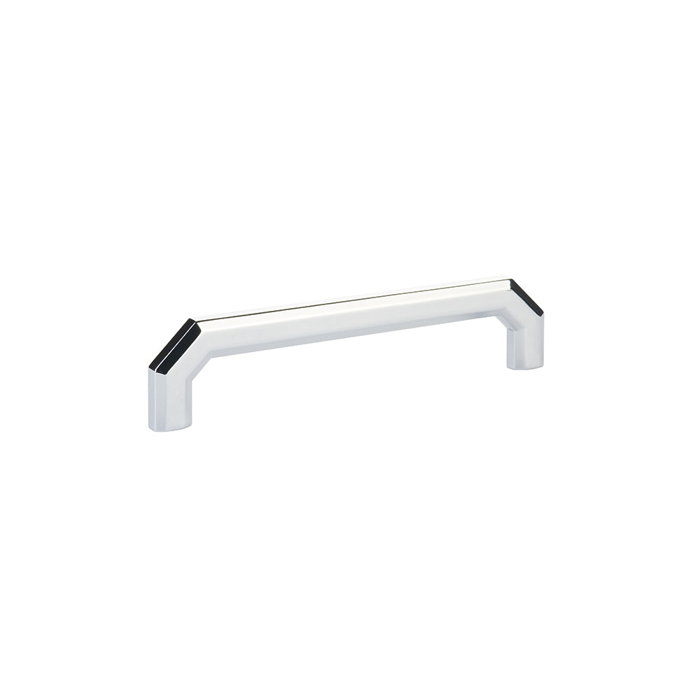 Emtek 6" Center to Center Cabinet Pull in Polished Chrome