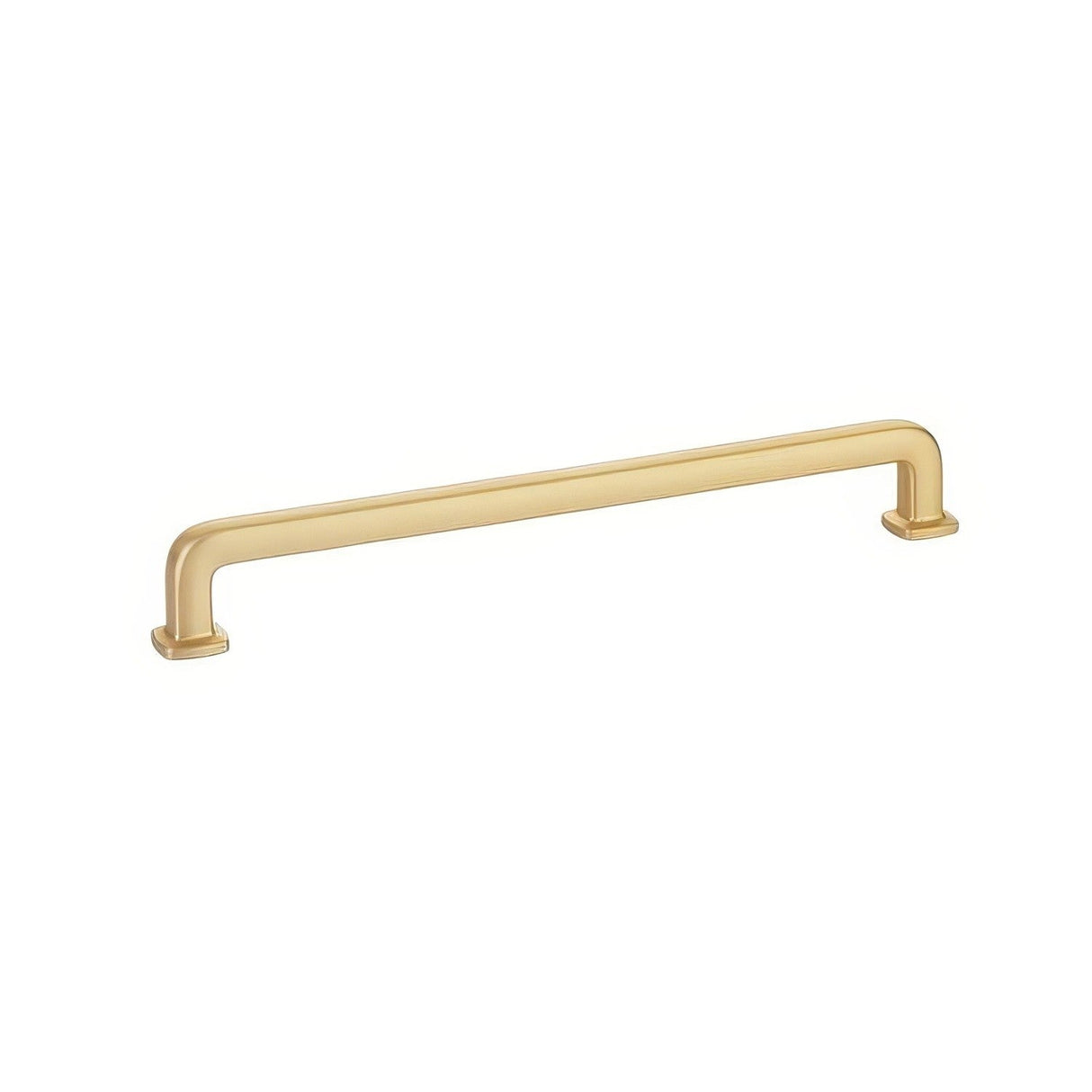 Emtek 86637US4 satin brass cabinet pull