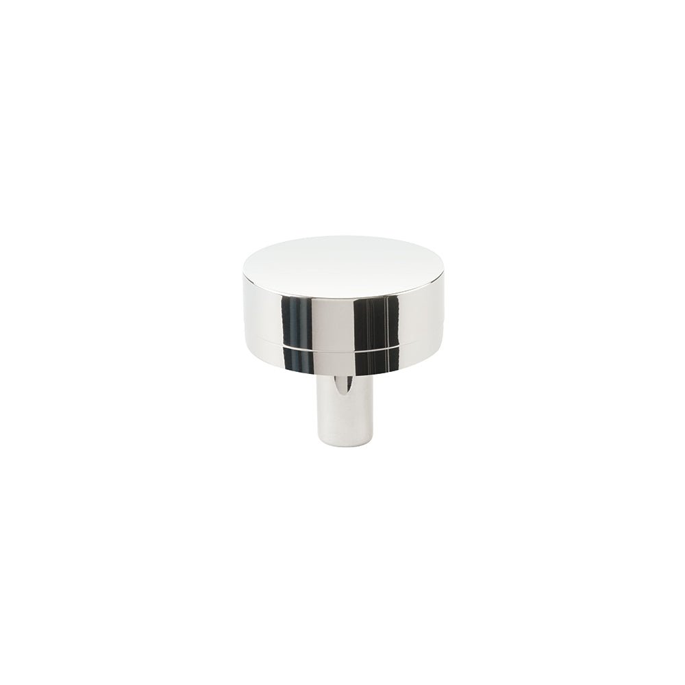 Emtek Stem with Knurled Knob Select Cabinet Knob in Polished Chrome