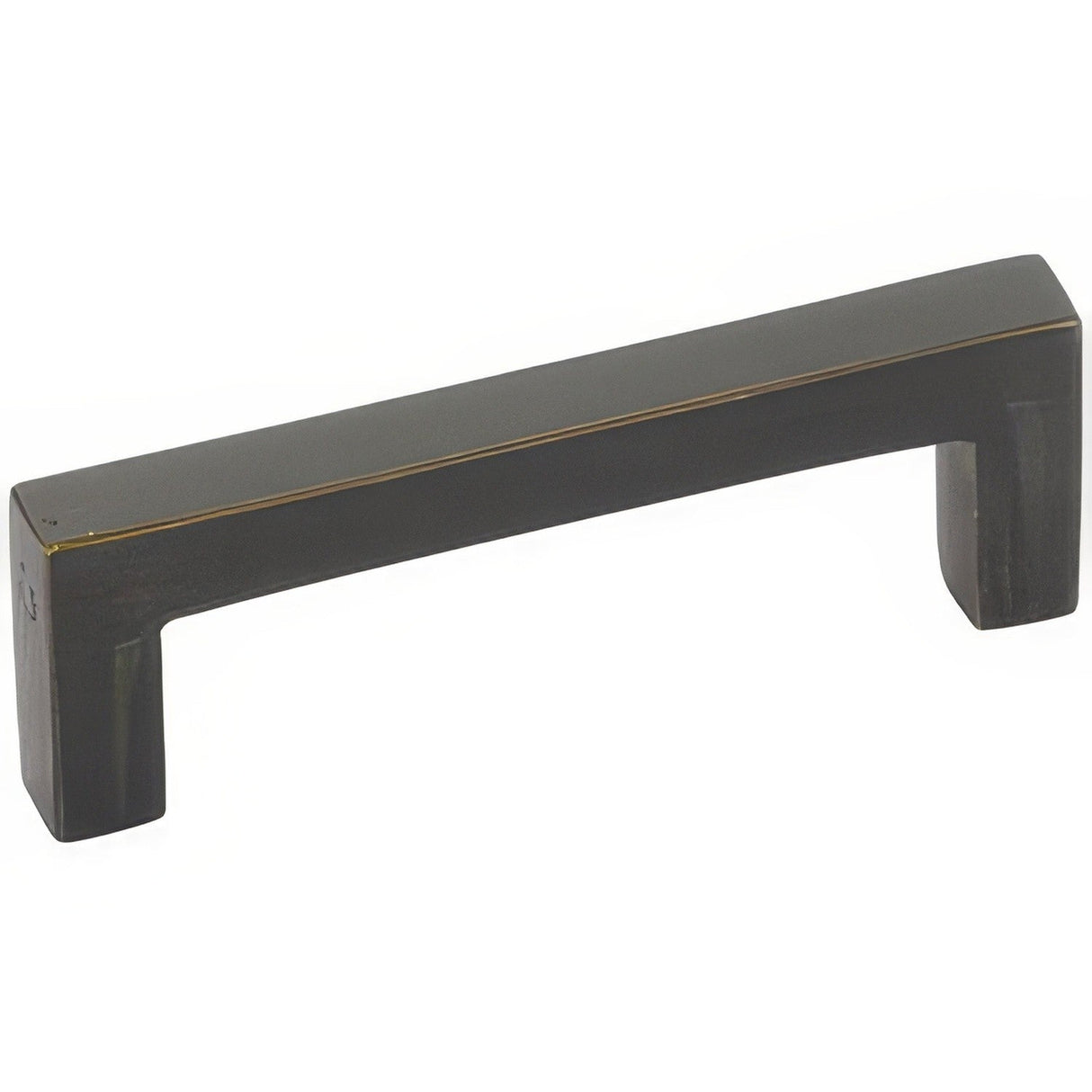 Emtek 86672MB medium bronze rectangular cabinet pull