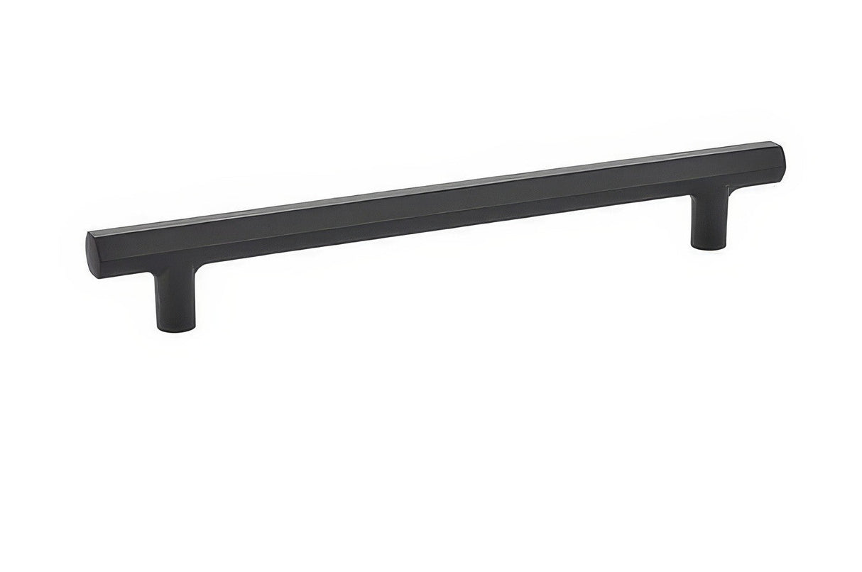 Emtek 86681US19 flat black cabinet pull