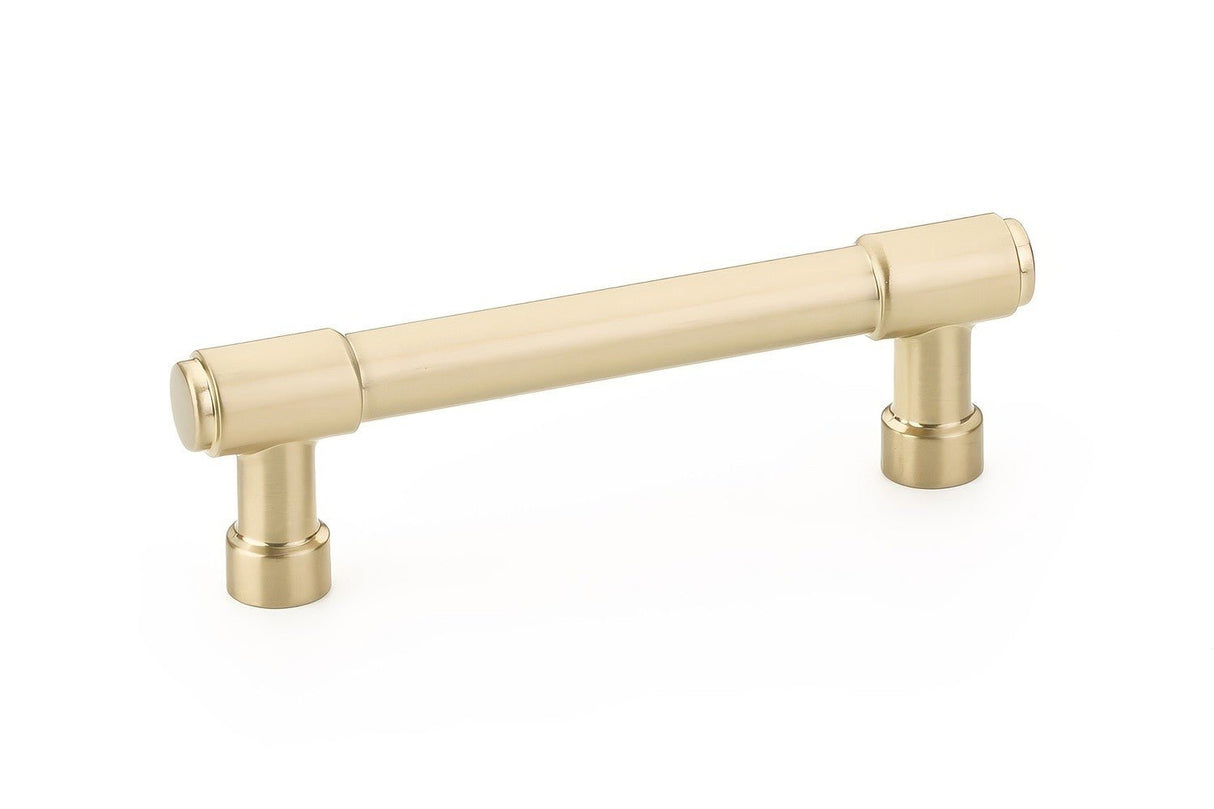 Emtek 86692US4 satin brass cabinet pull