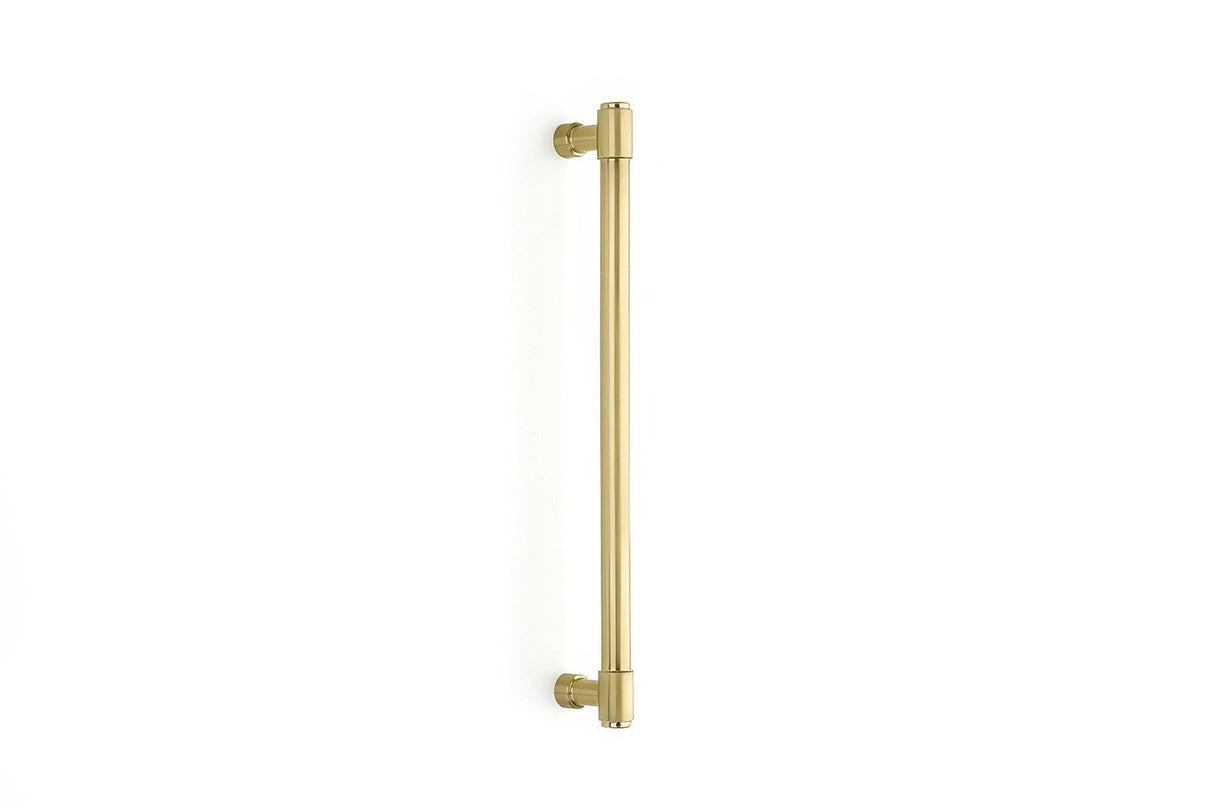 Emtek 86694US4 satin brass cabinet pull / appliance pull