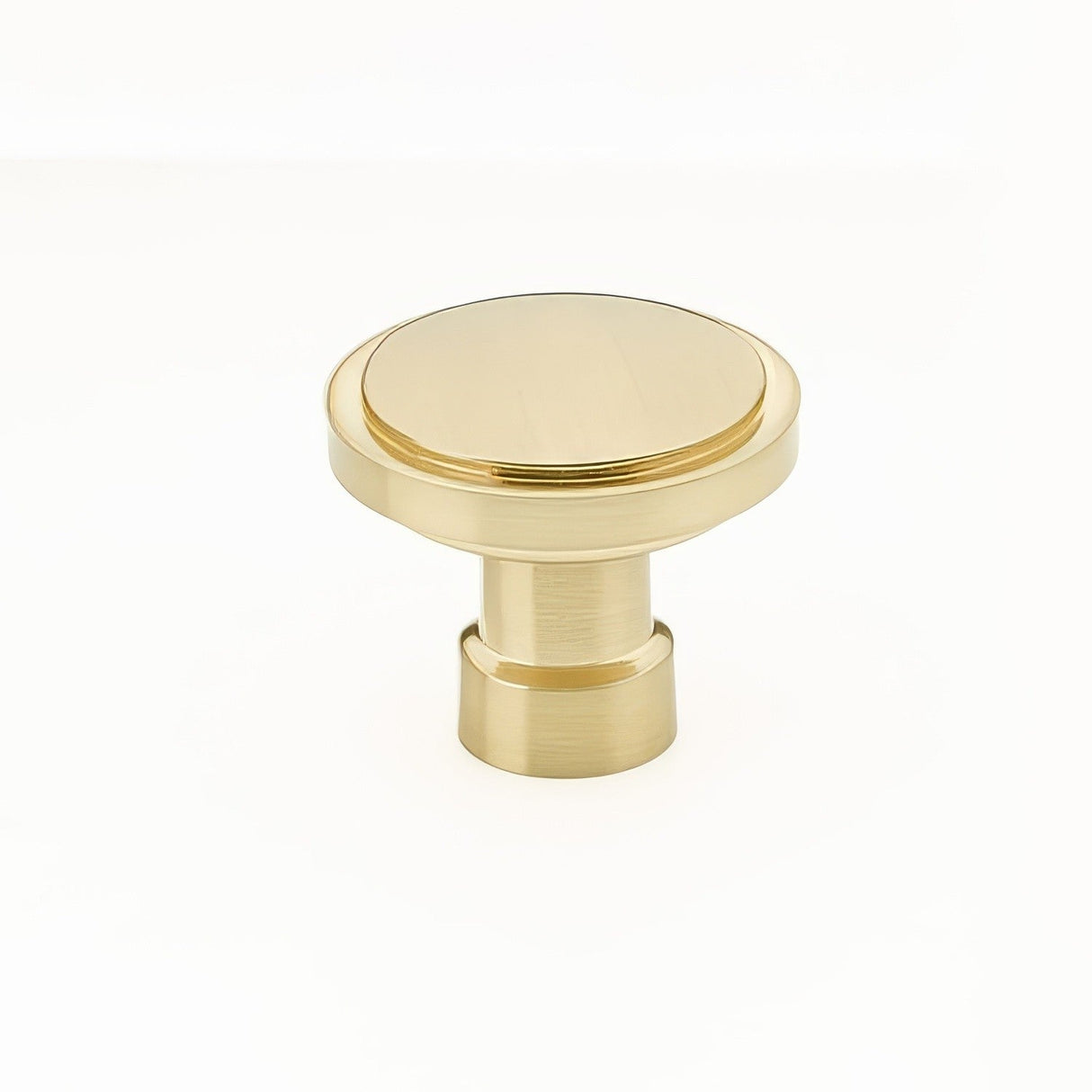 Emtek 86698US4 satin brass cabinet knob