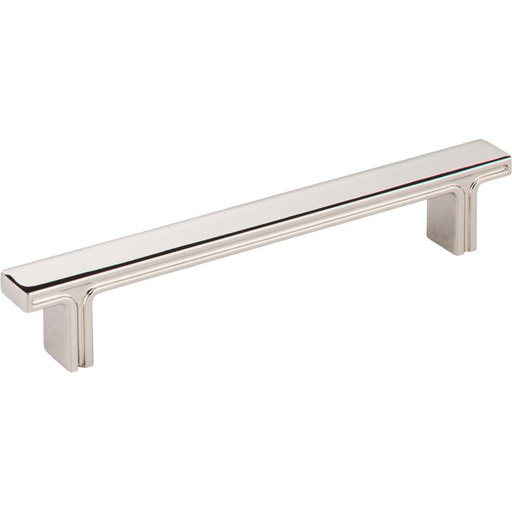 Jeffrey Alexander 867-128NI polished nickel cabinet drawer pull