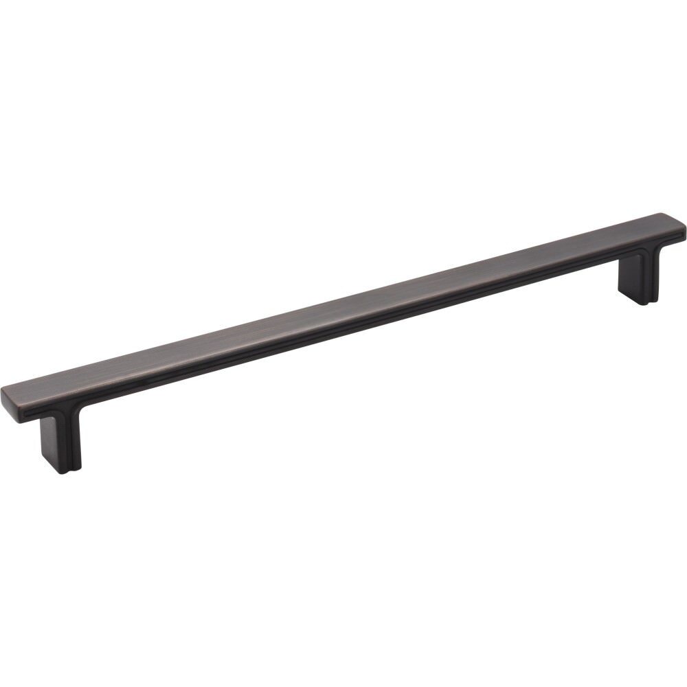 Jeffrey Alexander 867-228DBAC brushed oil rubbed bronze cabinet drawer pull