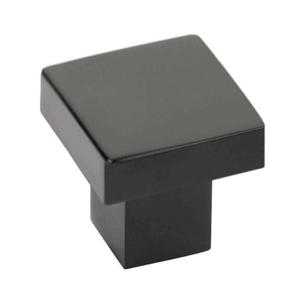 Emtek 1-1/4" Cabinet Knob in Flat Black