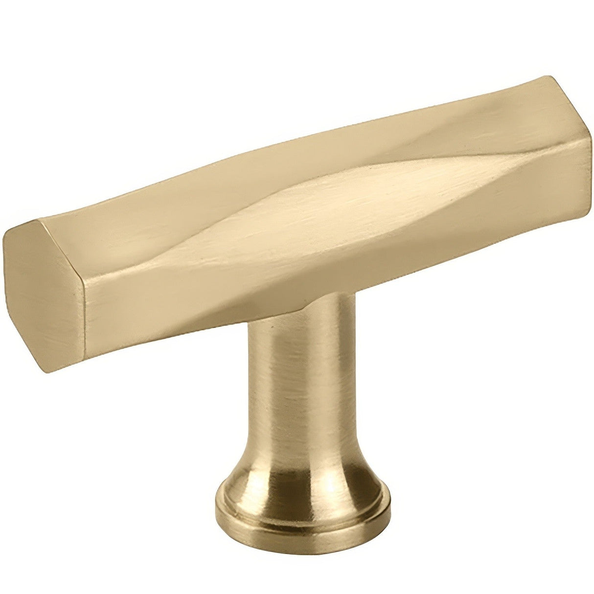 Emtek 86729US4 satin brass cabinet knob