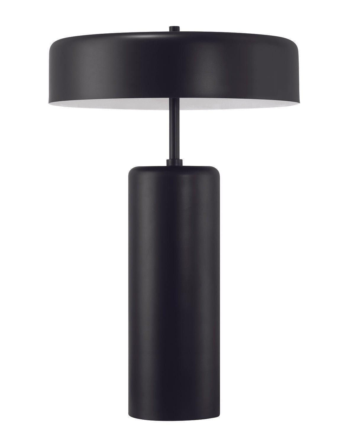 Craftmade 87002FB-T flat black table lamp