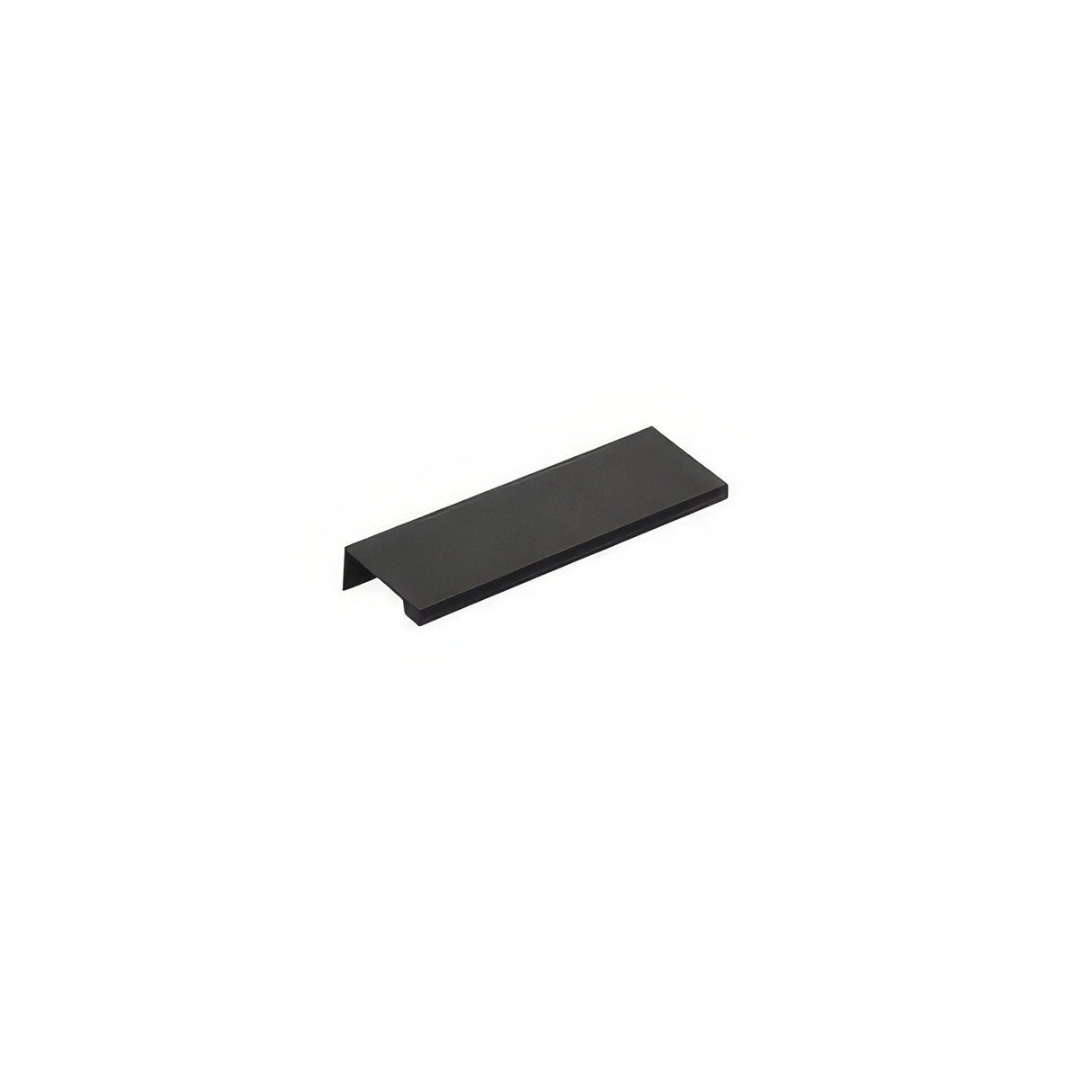 Emtek 87110US19 flat black edge pull