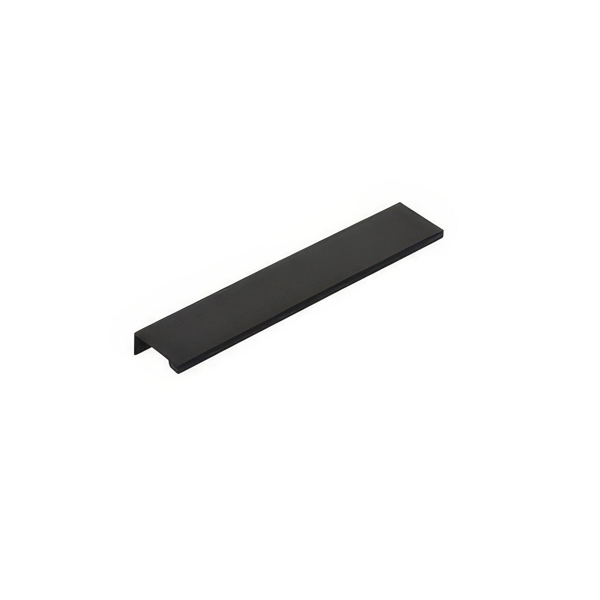 Emtek 87130US19 flat black edge pull