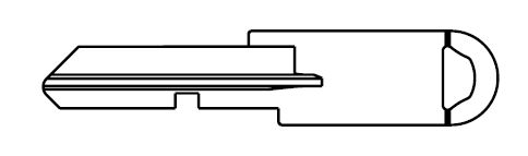 Kwikset 87615-001 Control Key Blank 6 Pin Knobs and Deadbolts MK