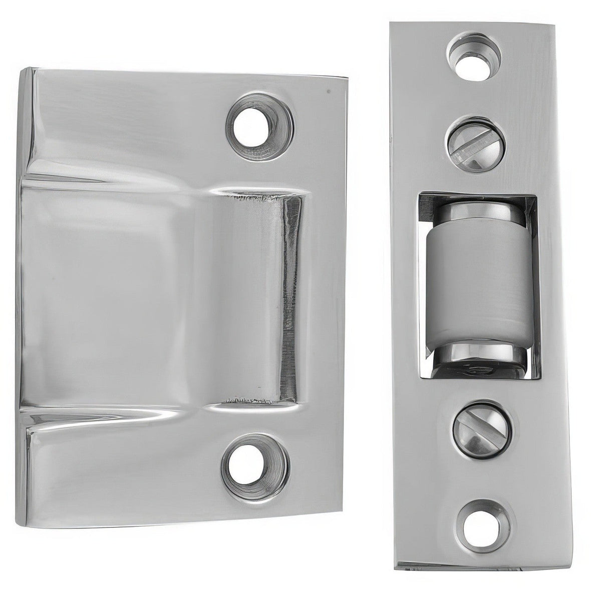 Emtek 8801US26 polished chrome roller catch