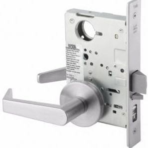 Yale AUCN8807FL626LC Entry Mortise Lock with Augusta Lever and Camden Escutcheon Less Cylinder