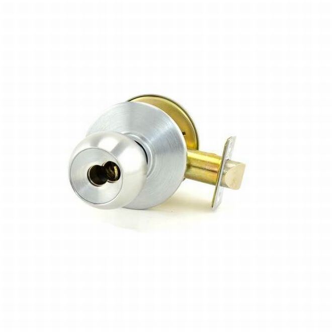 Best 8K37AB4DS3626 satin chrome entry door knob