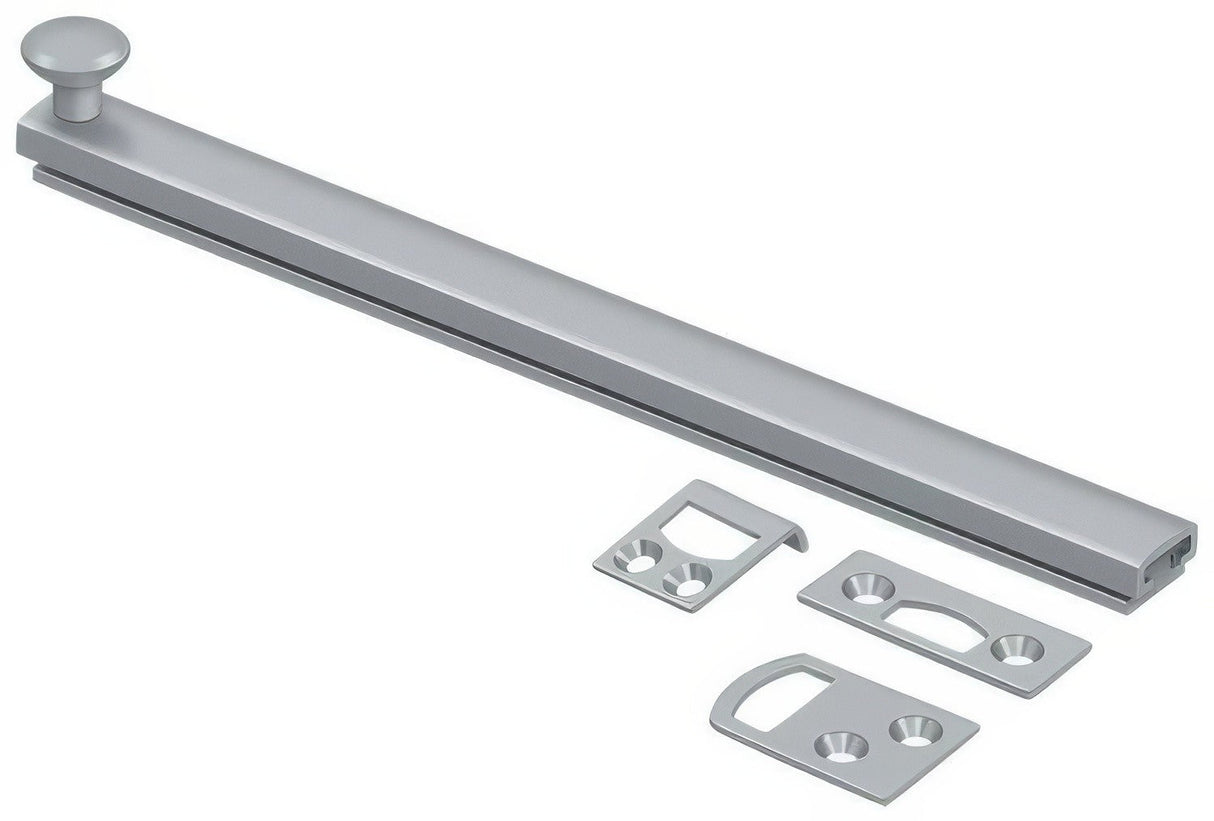 Deltana 8SBCS26D satin chrome surface bolt