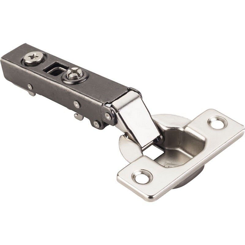 Hardware Resources 110 Degree 9 mm Crank Cam Adjustable Commercial Grade Hinge without Dowels