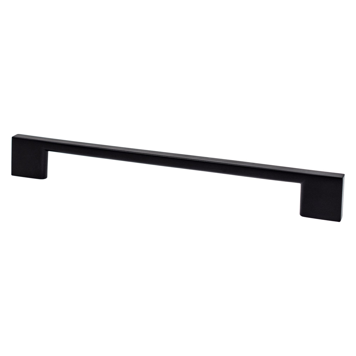 Berenson Transitional Advantage Four 192mm Center to Center Cabinet Pull in Matte Black