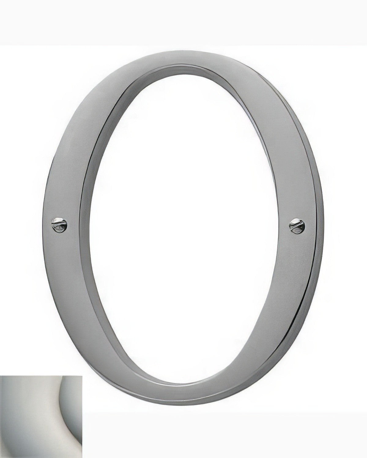 Baldwin 90670056 lifetime satin nickel house number
