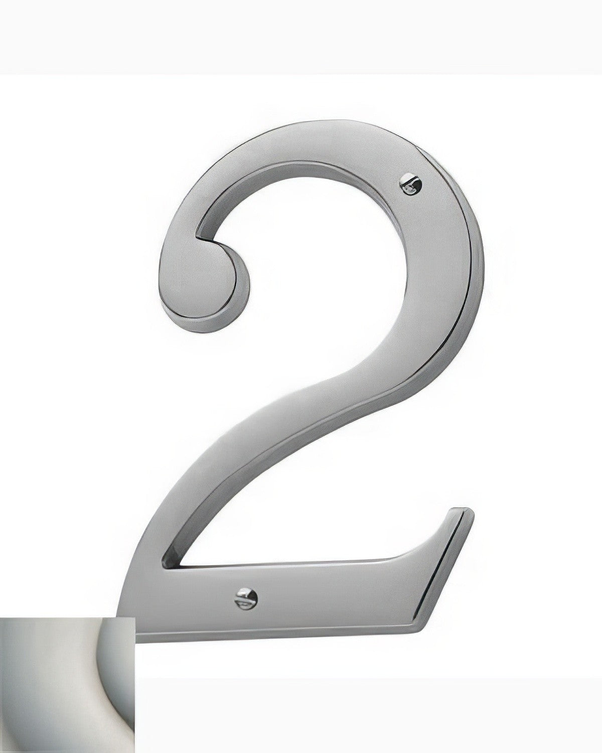 Baldwin 90672056 lifetime satin nickel house number