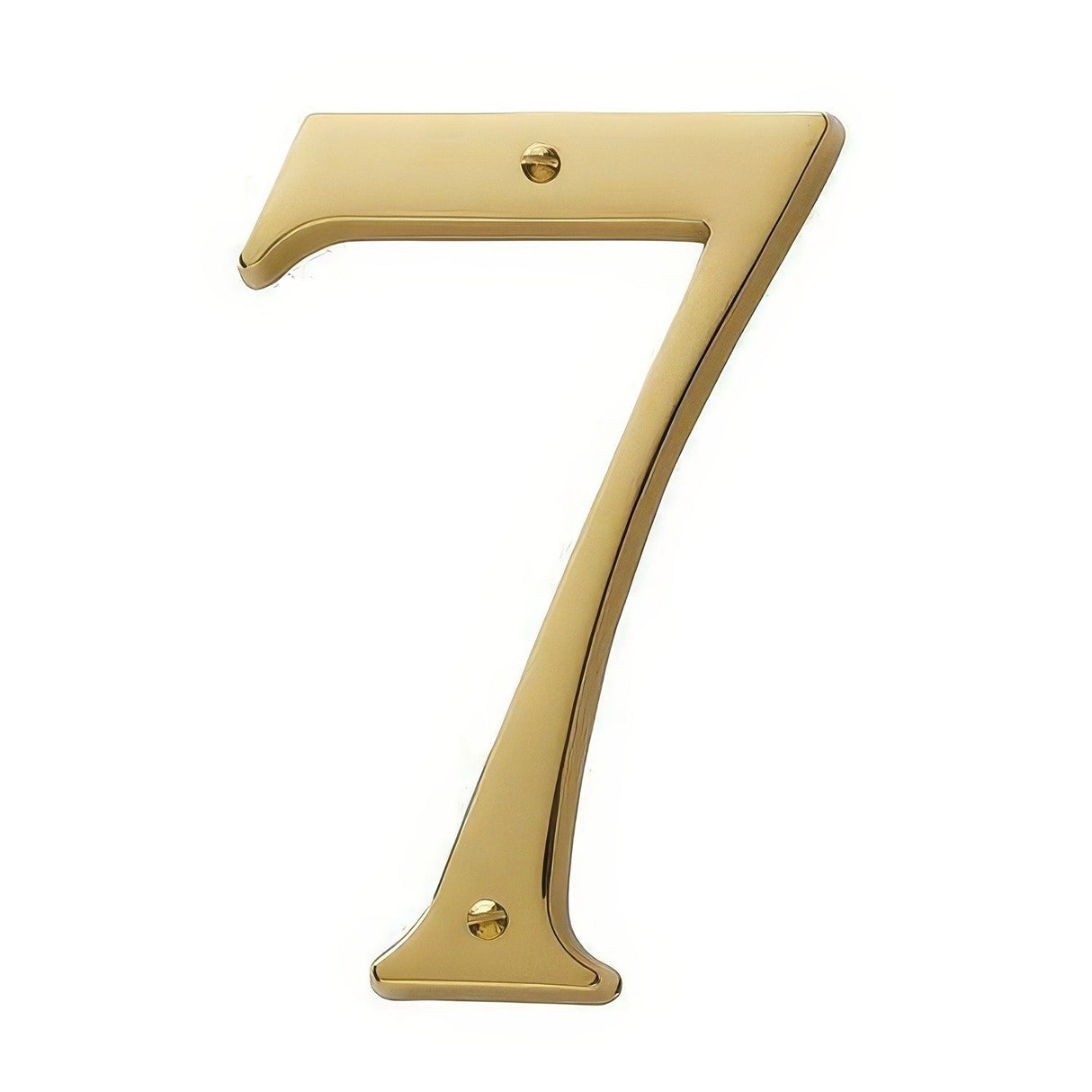Baldwin 90677003 lifetime polished brass house number